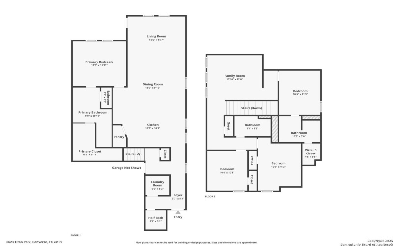 6623 Titan Park, Converse, TX 78109, 4 Bedrooms Bedrooms, ,3 BathroomsBathrooms,Residential,For Sale,6623 Titan Park,0,1934216