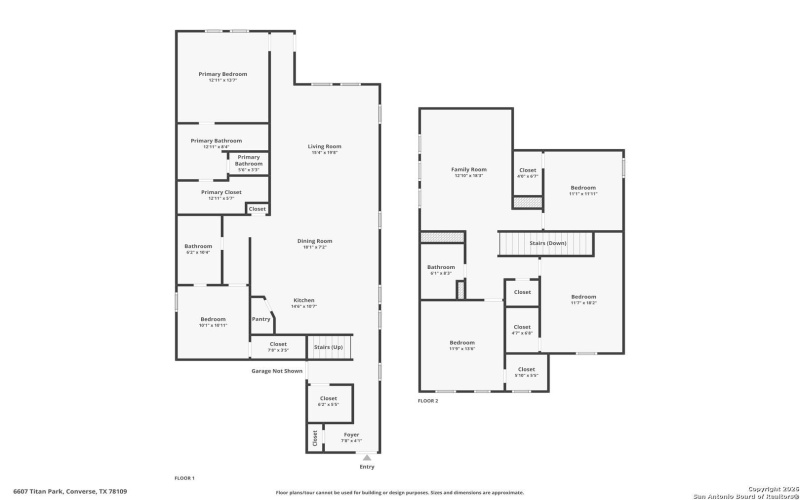 6607 Titan Park, Converse, TX 78109, 5 Bedrooms Bedrooms, ,3 BathroomsBathrooms,Residential,For Sale,6607 Titan Park,0,1934478