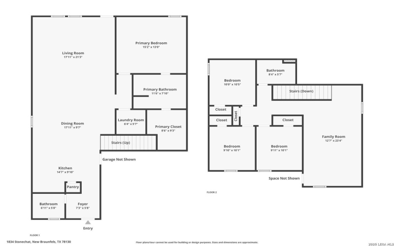1834 Stonechat, New Braunfels, TX 78130, 4 Habitaciones Habitaciones , ,2 BañosBaños,Residential,En Venta,1834 Stonechat,0,1934789