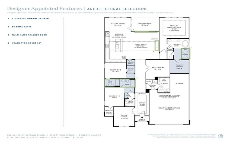 628 Cottontail Way, Celina, TX 75009, 3 Habitaciones Habitaciones , ,3 BañosBaños,Residential,En Venta,628 Cottontail Way,0,21158104