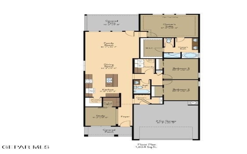 14036 Paseo Alegre Drive, El Paso, TX 79928, 4 Bedrooms Bedrooms, ,2 BathroomsBathrooms,Residential,For Sale,14036 Paseo Alegre Drive,0,936857