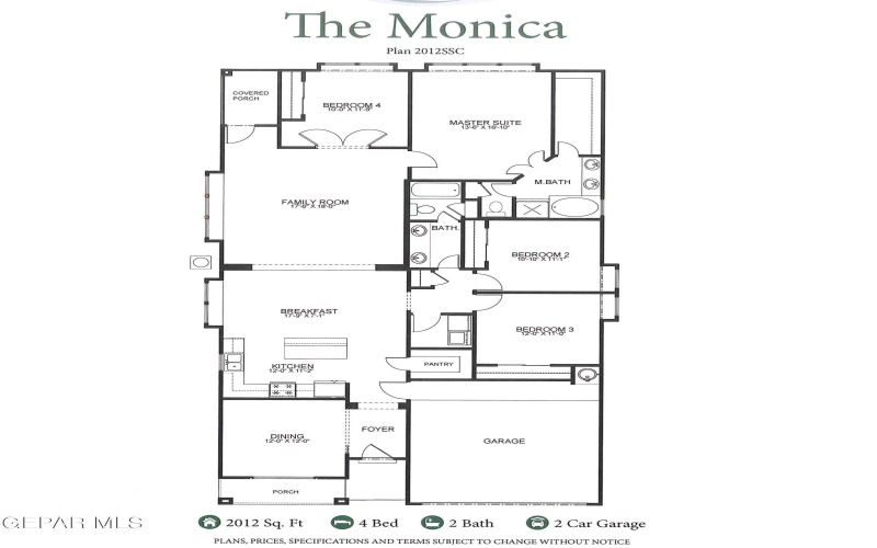 14041 Paseo Alegre Avenue, El Paso, TX 79928, 4 Habitaciones Habitaciones , ,2 BañosBaños,Residential,En Venta,14041 Paseo Alegre Avenue,0,936990