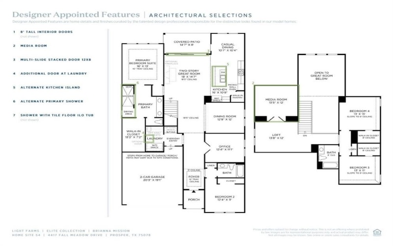 4417 Fall Meadow Drive, Prosper, TX 75078, 4 Bedrooms Bedrooms, ,3 BathroomsBathrooms,Residential,For Sale,4417 Fall Meadow Drive,0,21160332