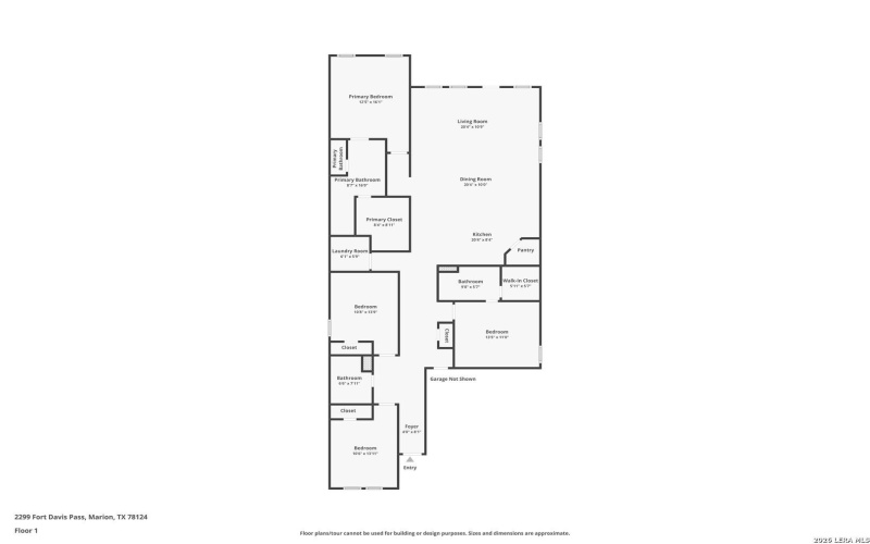 2299 Fort Davis Pass, Marion, TX 78124, 4 Bedrooms Bedrooms, ,3 BathroomsBathrooms,Residential,For Sale,2299 Fort Davis Pass,0,1935934