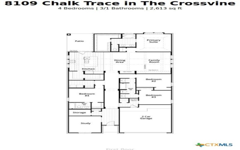 8109 Chalk Trace, Schertz, TX 78154, 4 Bedrooms Bedrooms, ,3 BathroomsBathrooms,Residential,For Sale,8109 Chalk Trace,0,593694