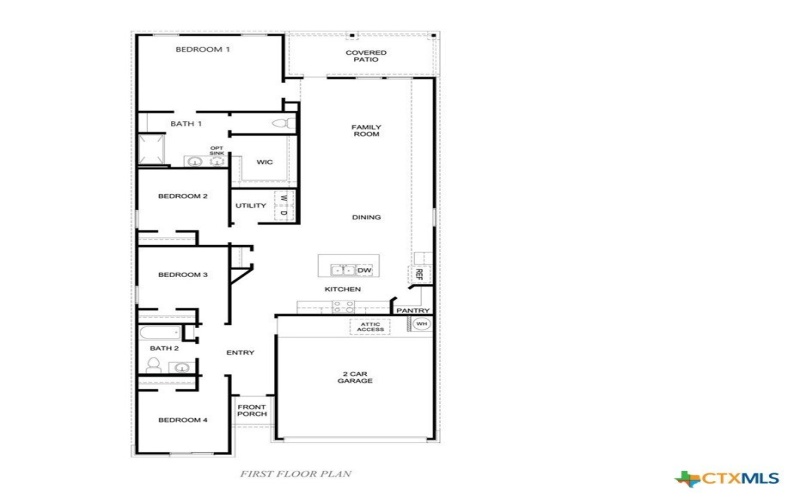 4014 Baerlon Cove, Killeen, TX 76542, 4 Bedrooms Bedrooms, ,2 BathroomsBathrooms,Residential,For Sale,4014 Baerlon Cove,0,586705