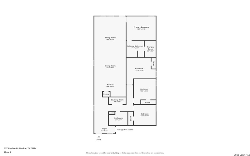337 Kayden Court, Marion, TX 78124, 4 Bedrooms Bedrooms, ,2 BathroomsBathrooms,Residential,For Sale,337 Kayden Court,0,1937577