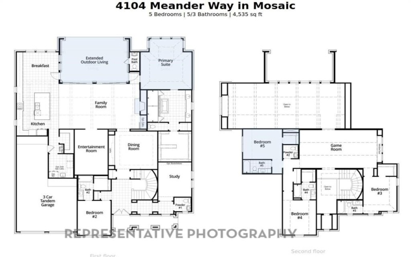 4104 Meander Way, Celina, TX 75078, 5 Habitaciones Habitaciones , ,6 BañosBaños,Residential,En Venta,4104 Meander Way,0,21166865