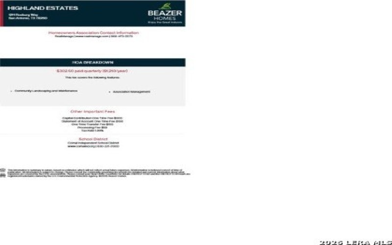 1306 Roxburg Way, San Antonio, TX 78260, 4 Habitaciones Habitaciones , ,3 BañosBaños,Residential,En Venta,1306 Roxburg Way,0,1937818