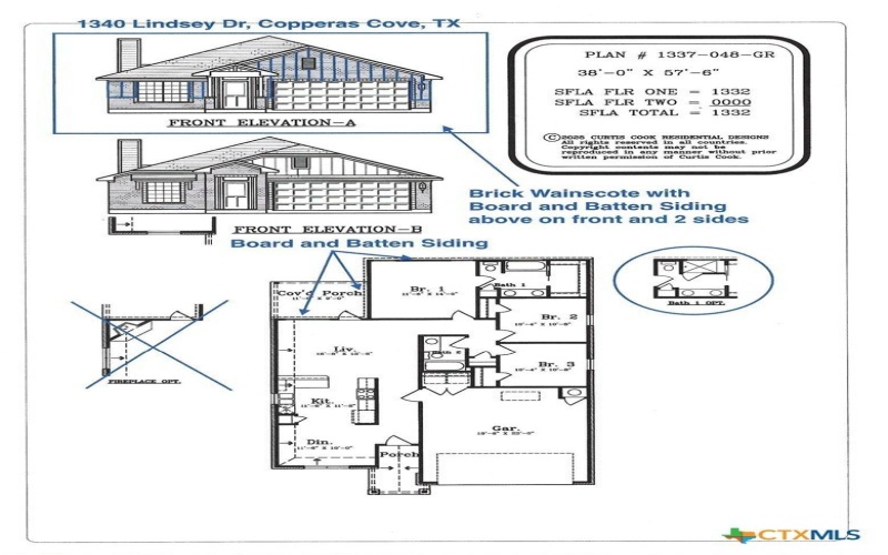 1340 Lindsey Drive, Copperas Cove, TX 76522, 3 Bedrooms Bedrooms, ,2 BathroomsBathrooms,Residential,For Sale,1340 Lindsey Drive,0,603257