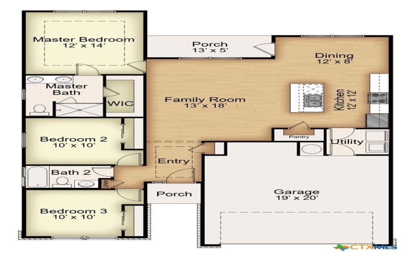 7905 Smoke Creek Lane, Temple, TX 76502, 3 Bedrooms Bedrooms, ,2 BathroomsBathrooms,Residential,For Sale,7905 Smoke Creek Lane,0,603561