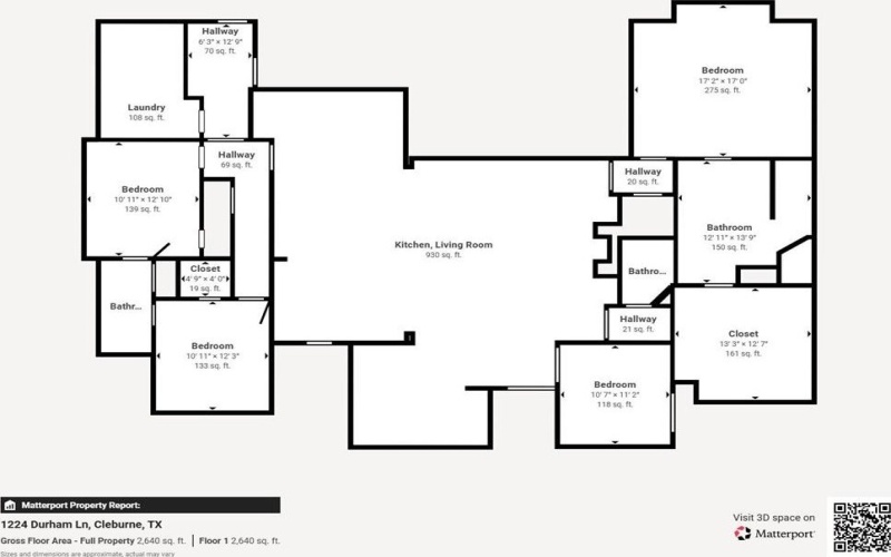 1224 Durham Lane, Cleburne, TX 76033, 3 Habitaciones Habitaciones , ,2 BañosBaños,Residential,En Venta,1224 Durham Lane,0,21170297