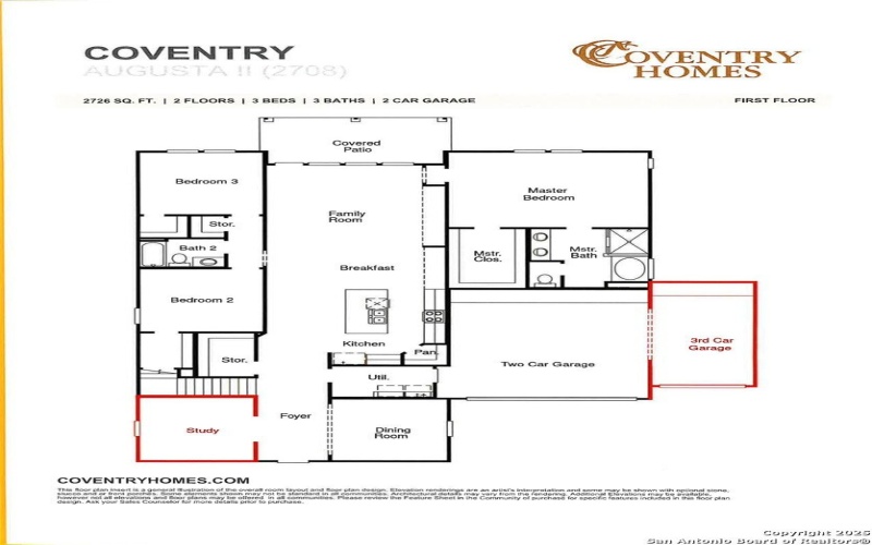 4548 Yoakum Valley, Schertz, TX 78108, 3 Habitaciones Habitaciones , ,3 BañosBaños,Residential,En Venta,4548 Yoakum Valley,0,1844561