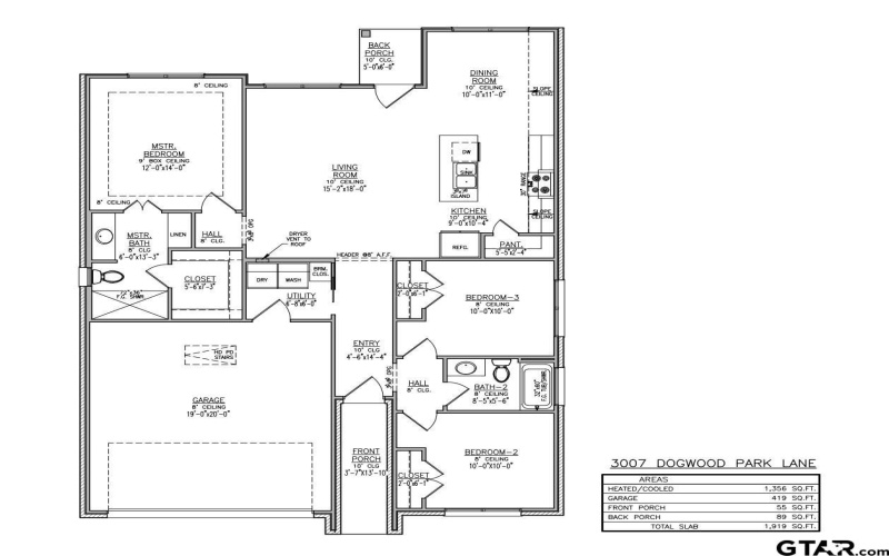 3007 Dogwood Park Ln, Tyler, TX 75707, 3 Habitaciones Habitaciones , ,2 BañosBaños,Residential,En Venta,3007 Dogwood Park Ln,0,26001723
