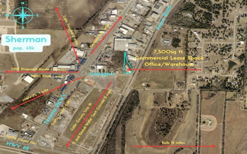 2309 A Gallagher Drive, Sherman, TX 75090, ,Commercial Sale,En Venta,2309 A Gallagher Drive,20619120