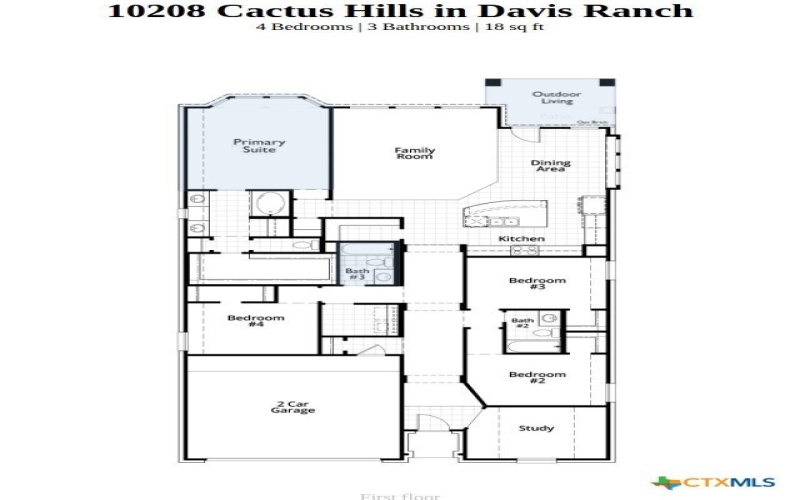 10208 Cactus Hills, San Antonio, TX 78254, 4 Habitaciones Habitaciones , ,3 BañosBaños,Residential,En Venta,10208 Cactus Hills,0,603803