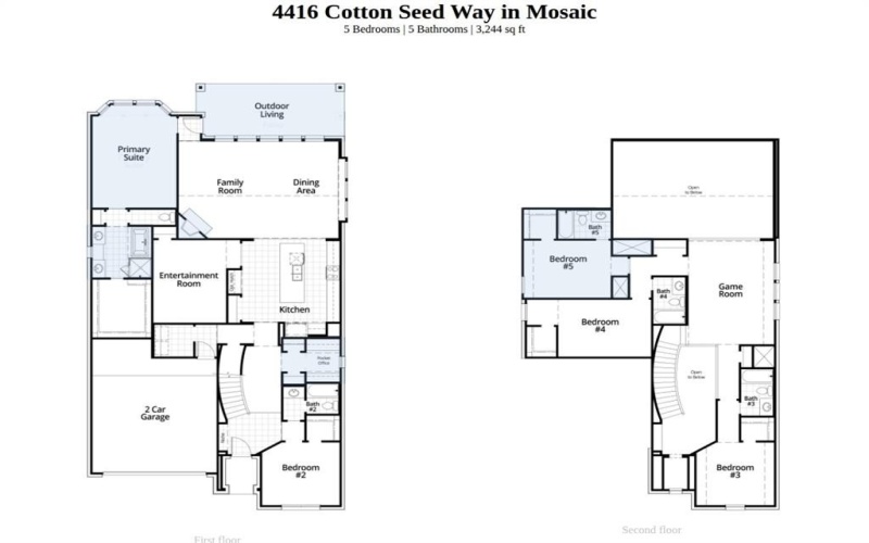 4416 Cotton Seed Way, Celina, TX 75078, 5 Habitaciones Habitaciones , ,6 BañosBaños,Residential,En Venta,4416 Cotton Seed Way,0,21172975