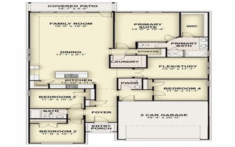 17224 Oxborough Drive, Fort Worth, TX 76247, 4 Bedrooms Bedrooms, ,2 BathroomsBathrooms,Residential,For Sale,17224 Oxborough Drive,0,21173992