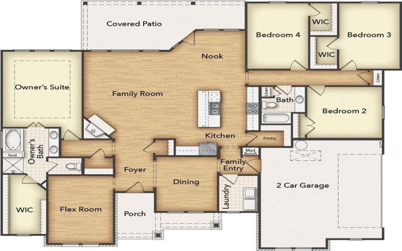 114 Hillview Trail, Decatur, TX 76234, 4 Bedrooms Bedrooms, ,3 BathroomsBathrooms,Residential,For Sale,114 Hillview Trail,0,21175263