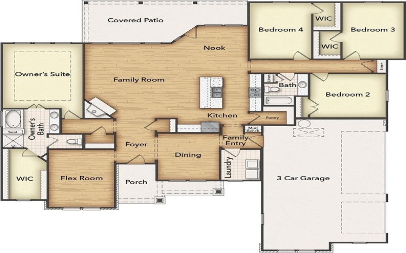 2204 Continent Court, Krum, TX 76249, 4 Bedrooms Bedrooms, ,2 BathroomsBathrooms,Residential,For Sale,2204 Continent Court,0,21175463