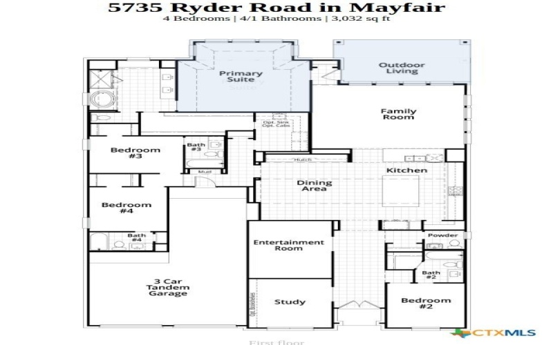 5735 Ryder Road, New Braunfels, TX 78130, 4 Bedrooms Bedrooms, ,5 BathroomsBathrooms,Residential,For Sale,5735 Ryder Road,0,604226