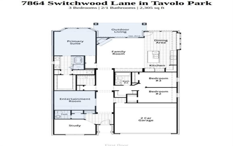 7864 Switchwood Lane, Fort Worth, TX 76123, 3 Habitaciones Habitaciones , ,2 BañosBaños,Residential,En Venta,7864 Switchwood Lane,0,21178693