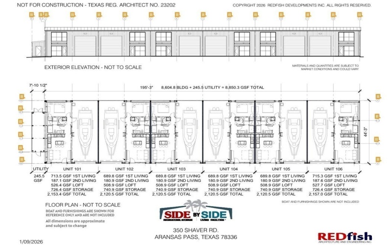 350 Shaver unit: 101 #101, Aransas Pass, TX 78336, 2 Habitaciones Habitaciones , ,1 BañoBaños,Residential,En Venta,350 Shaver unit: 101,0,471641