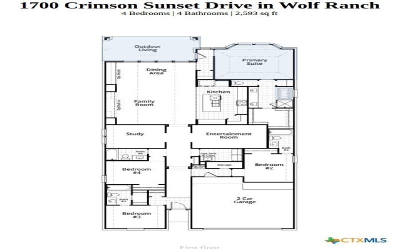 1700 Crimson Sunset Drive, Georgetown, TX 78628, 4 Habitaciones Habitaciones , ,5 BañosBaños,Residential,En Venta,1700 Crimson Sunset Drive,0,604922