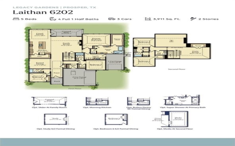 1571 Temple Court, Prosper, TX 75078, 5 Bedrooms Bedrooms, ,5 BathroomsBathrooms,Residential,For Sale,1571 Temple Court,0,21184761