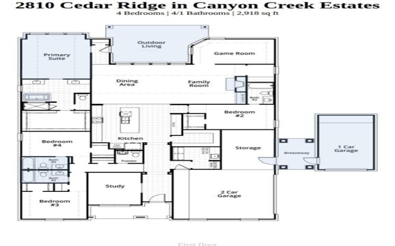 2810 Cedar Ridge, Sherman, TX 75092, 4 Habitaciones Habitaciones , ,5 BañosBaños,Residential,En Venta,2810 Cedar Ridge,0,21185396