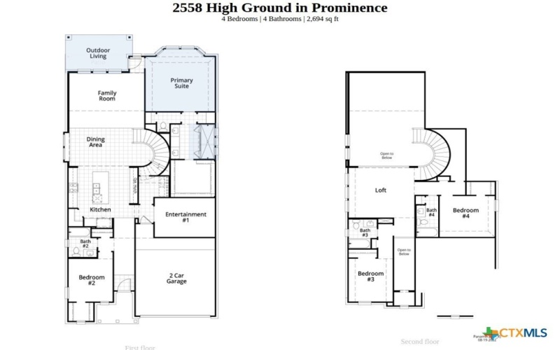 2558 High Ground, San Antonio, TX 78245, 4 Habitaciones Habitaciones , ,5 BañosBaños,Residential,En Venta,2558 High Ground,0,605284