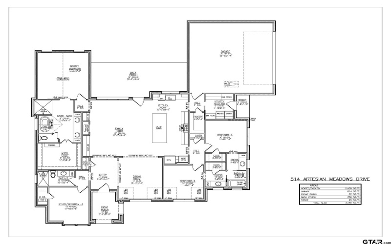 514 Artesian Meadows Drive, Bullard, TX 75757, 4 Bedrooms Bedrooms, ,3 BathroomsBathrooms,Residential,For Sale,514 Artesian Meadows Drive,0,26002559