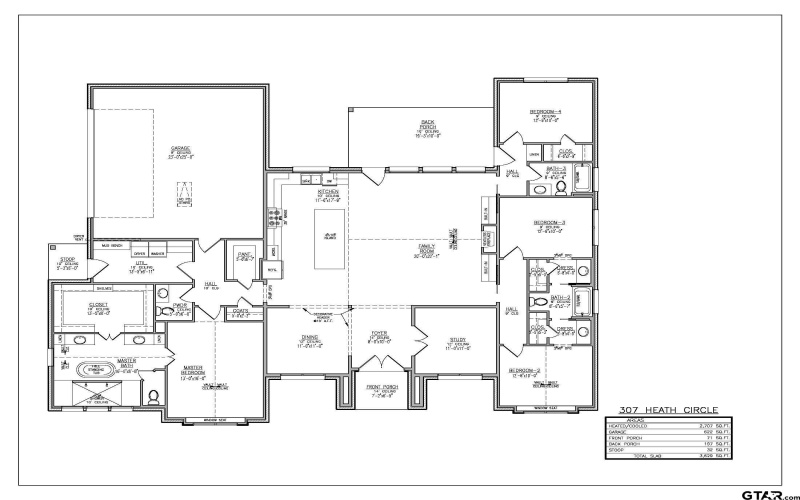307 Heath Circle, Bullard, TX 75757, 4 Bedrooms Bedrooms, ,3 BathroomsBathrooms,Residential,For Sale,307 Heath Circle,0,26002568