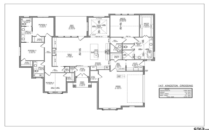 147 Kingston Crossing, Bullard, TX 75757, 4 Bedrooms Bedrooms, ,3 BathroomsBathrooms,Residential,For Sale,147 Kingston Crossing,0,26002684