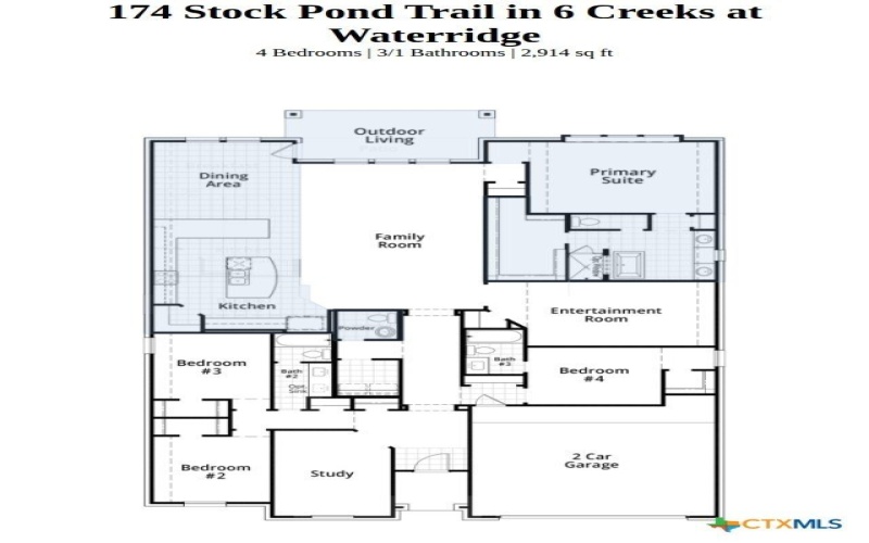 174 Stock Pond Trail, Kyle, TX 78640, 4 Habitaciones Habitaciones , ,3 BañosBaños,Residential,En Venta,174 Stock Pond Trail,0,605692