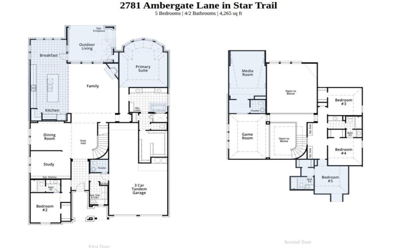 2781 Ambergate Lane, Prosper, TX 75078, 5 Bedrooms Bedrooms, ,5 BathroomsBathrooms,Residential,For Sale,2781 Ambergate Lane,0,21195394