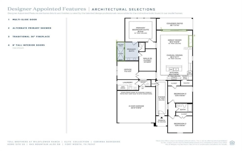 845 Mountain Aloe Drive, Fort Worth, TX 76247, 3 Bedrooms Bedrooms, ,2 BathroomsBathrooms,Residential,For Sale,845 Mountain Aloe Drive,0,21195993
