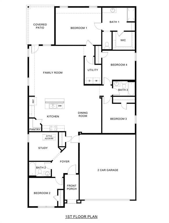 821 Orchid Way, Pilot Point, TX 76258, 4 Bedrooms Bedrooms, ,3 BathroomsBathrooms,Residential,For Sale,821 Orchid Way,0,21197665