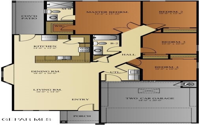 3804 COURSE Street, El Paso, TX 79938, 4 Habitaciones Habitaciones , ,2 BañosBaños,Residential,En Venta,3804 COURSE Street,0,939476
