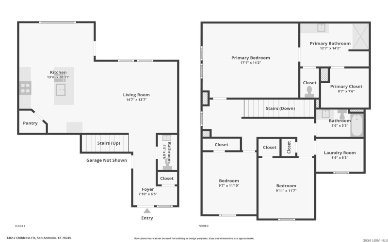 14612 Childress Falls, San Antonio, TX 78245, 3 Bedrooms Bedrooms, ,2 BathroomsBathrooms,Residential,For Sale,14612 Childress Falls,0,1946416