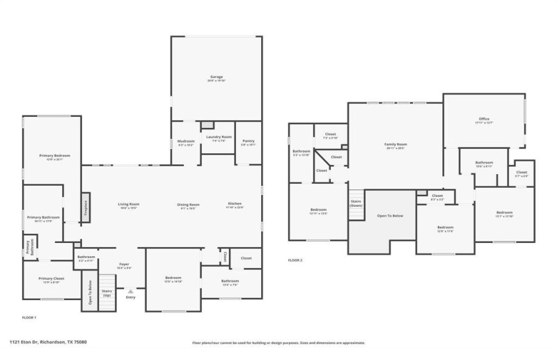1121 Eton Drive, Richardson, TX 75080, 5 Habitaciones Habitaciones , ,5 BañosBaños,Residential,En Venta,1121 Eton Drive,0,21197770