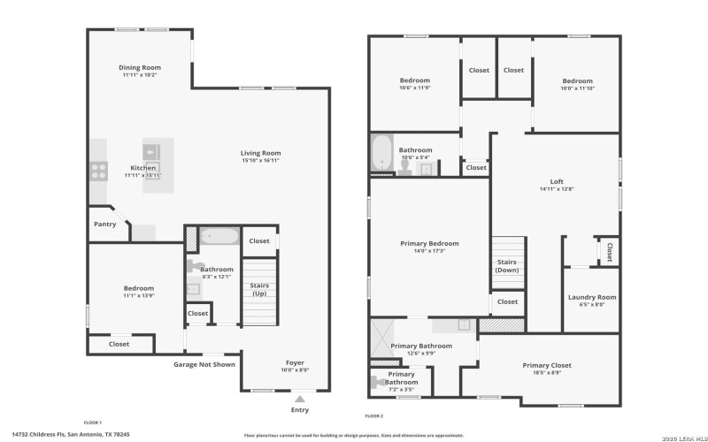 14732 Childress, San Antonio, TX 78245, 4 Habitaciones Habitaciones , ,3 BañosBaños,Residential,En Venta,14732 Childress,0,1946853