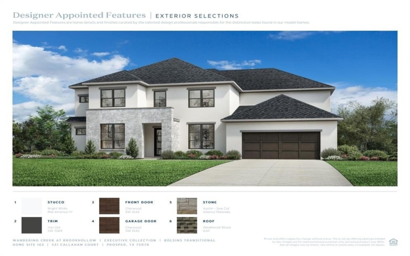 531 Callahan Court, Prosper, TX 75078, 5 Bedrooms Bedrooms, ,6 BathroomsBathrooms,Residential,For Sale,531 Callahan Court,0,21197677