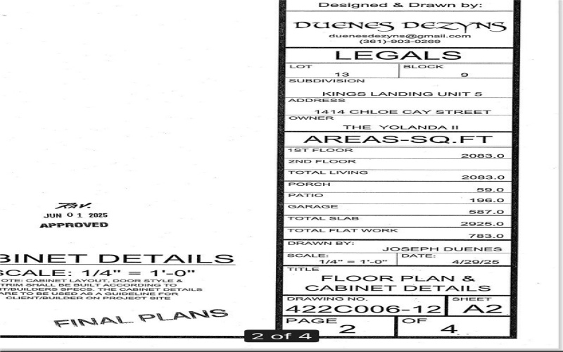 1414 Chloe Cay St., Corpus Christi, TX 78415, 4 Bedrooms Bedrooms, ,2 BathroomsBathrooms,Residential,For Sale,1414 Chloe Cay St.,0,472685