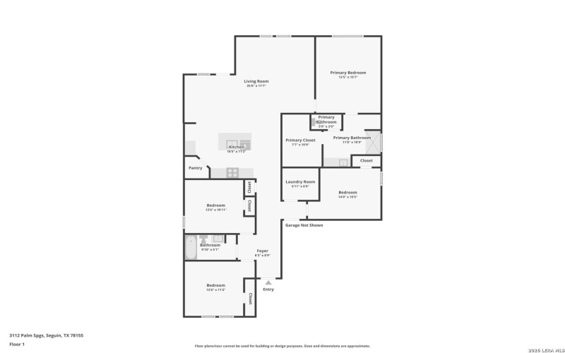 3112 Palm Springs, Seguin, TX 78155, 4 Bedrooms Bedrooms, ,2 BathroomsBathrooms,Residential,For Sale,3112 Palm Springs,0,1944334