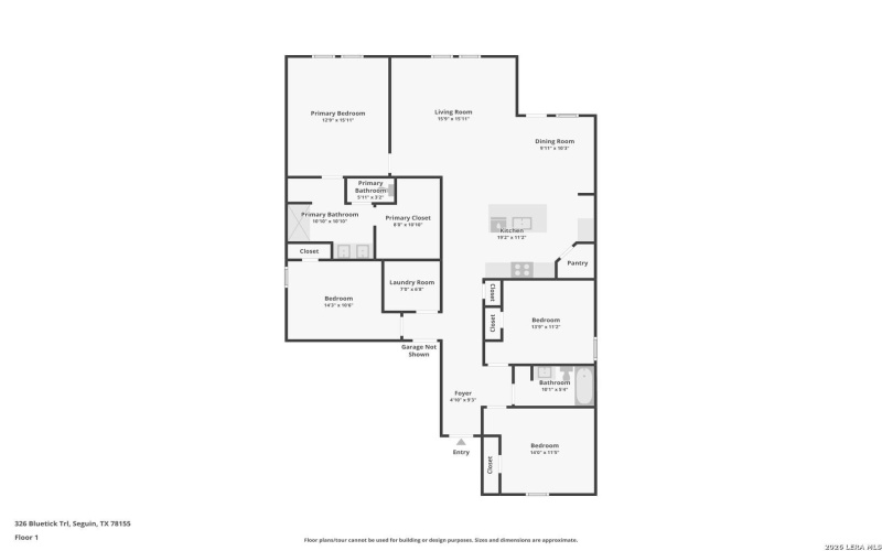 326 Bluetick Trail, Seguin, TX 78155, 4 Bedrooms Bedrooms, ,2 BathroomsBathrooms,Residential,For Sale,326 Bluetick Trail,0,1947326