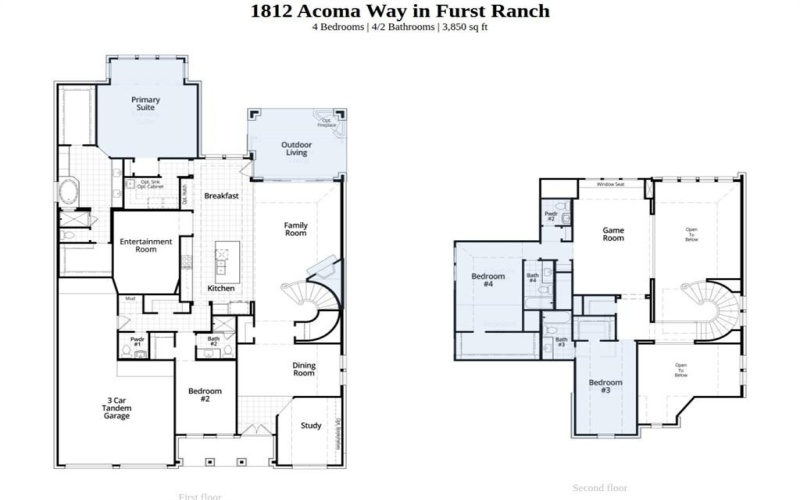1812 Acoma Way, Flower Mound, TX 76226, 4 Habitaciones Habitaciones , ,5 BañosBaños,Residential,En Venta,1812 Acoma Way,0,21202843