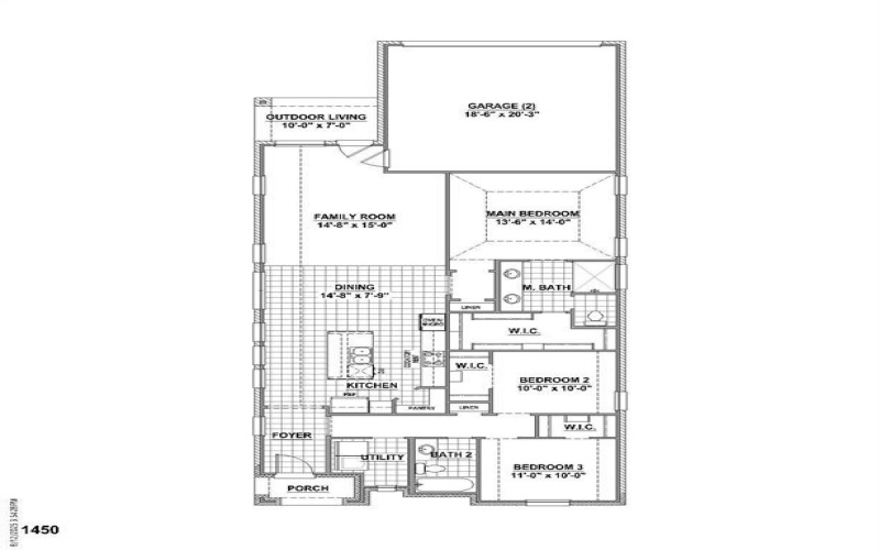 1732 Truro Lane, Fort Worth, TX 76052, 3 Bedrooms Bedrooms, ,2 BathroomsBathrooms,Residential,For Sale,1732 Truro Lane,0,21204404