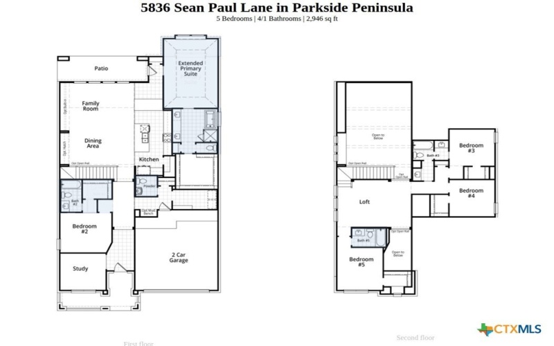 5836 Sean Paul Lane, Georgetown, TX 78628, 5 Habitaciones Habitaciones , ,5 BañosBaños,Residential,En Venta,5836 Sean Paul Lane,0,606846