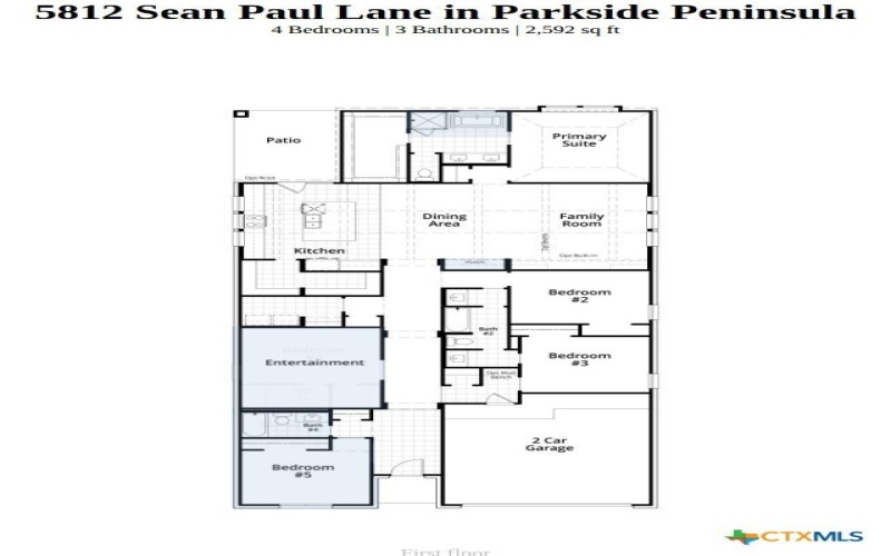 5812 Sean Paul Lane, Georgetown, TX 78628, 4 Habitaciones Habitaciones , ,3 BañosBaños,Residential,En Venta,5812 Sean Paul Lane,0,606884